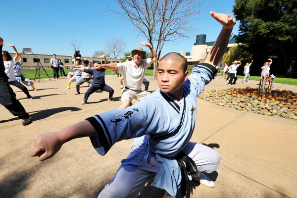 Shaolin Kung Fu in Stanford