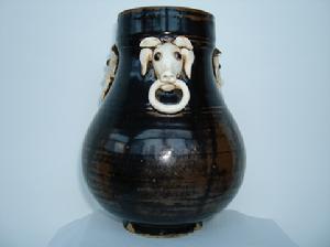 The Ox-head-shaped Zun Porcelain