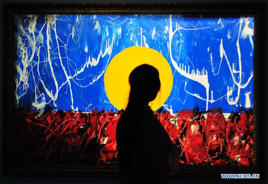 Exhibition of Meneghetti's paintings kicks off in Wuhan