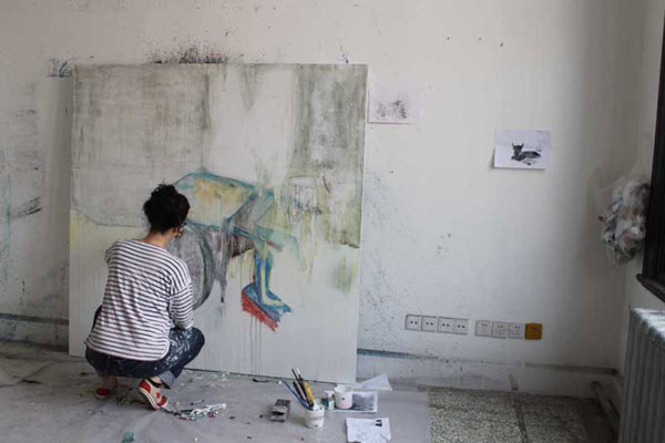 Hutong life inspires French artist