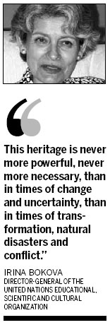 Intangible heritage provides 'strength and confidence'