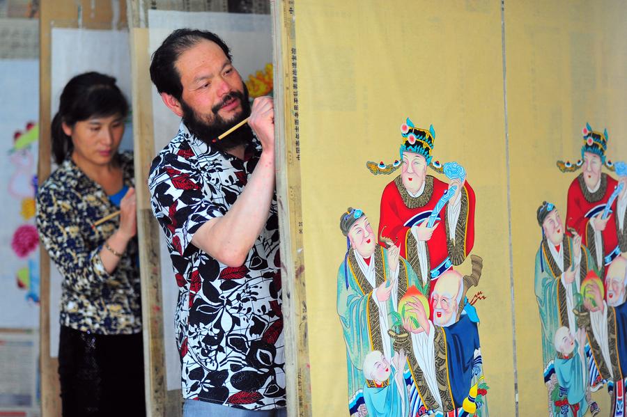 Culture insider: Beautiful ash-patting art in Shandong