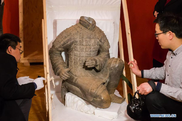 'Treasures of Ancient China' exhibited in Budapest, Hungary