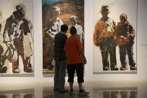 Wang Gang's personal art exhibition held in Beijing