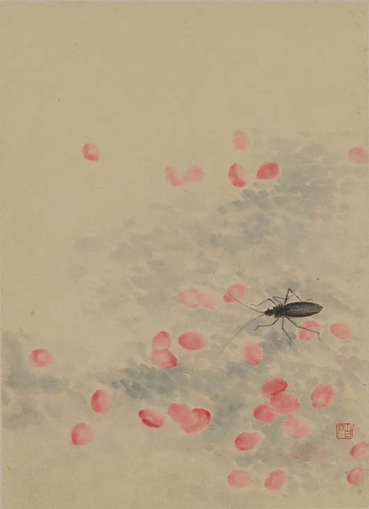 Qi Baishi's grass and insect paintings on display in Beijing