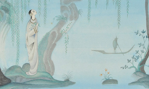 Rare Andersen illustration with Chinese themes sold at auction
