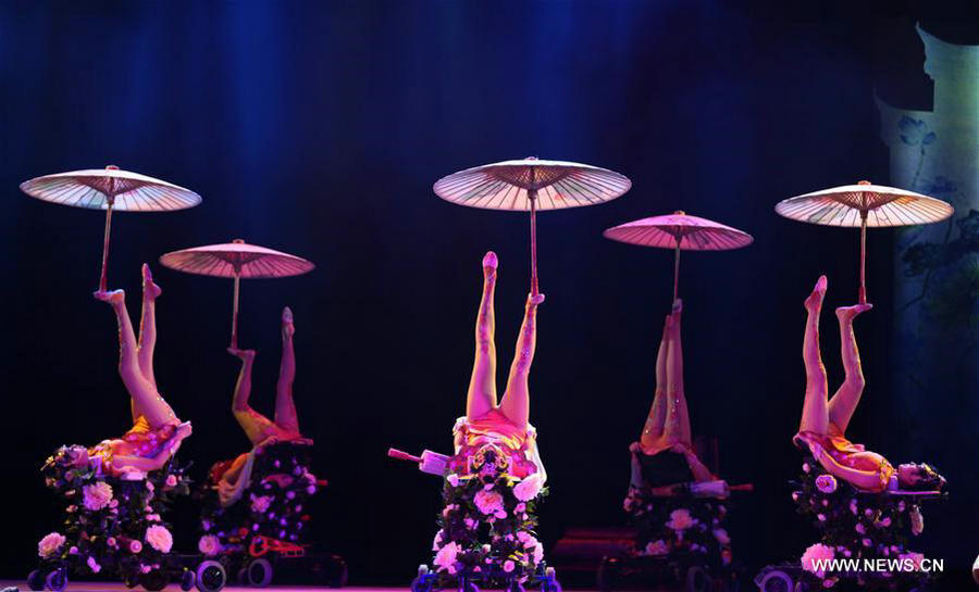 3rd Chinese acrobatics art festival kicks off