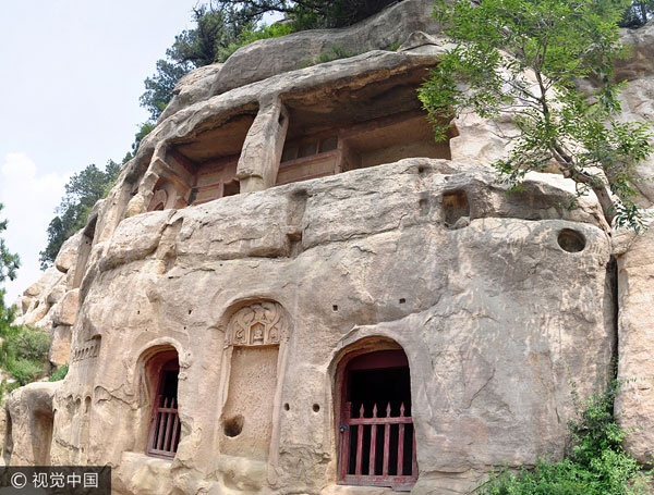 Tianlongshan Grottoes reopen to public after renovation