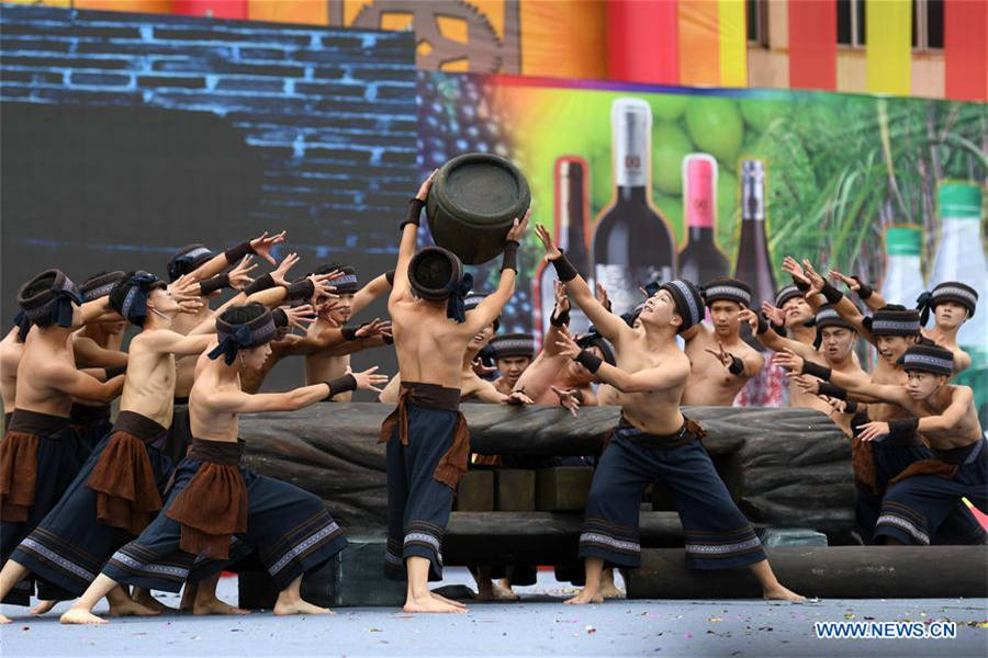 Mulao ethnic group celebrates Yifan festival in SW China