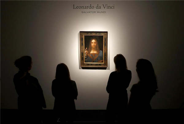 Leonardo da Vinci painting breaks auction record