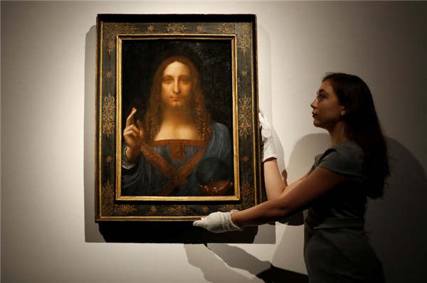 Leonardo da Vinci painting breaks auction record