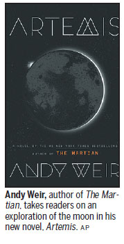 Author Weir takes readers to the moon in Artemis