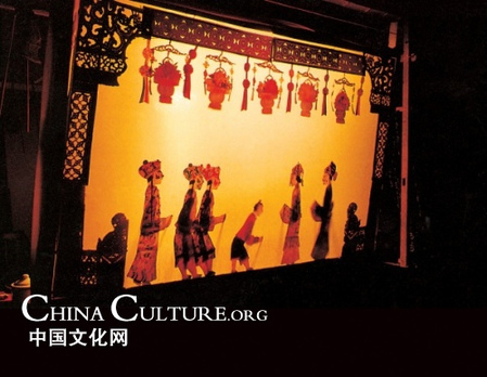 Chinese shadow play--precursor of modern cinema