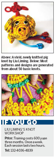 Retiree weaves new career with knots