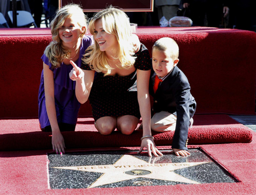 Reese Witherspoon unveils her star on the Hollywood Walk of Fame