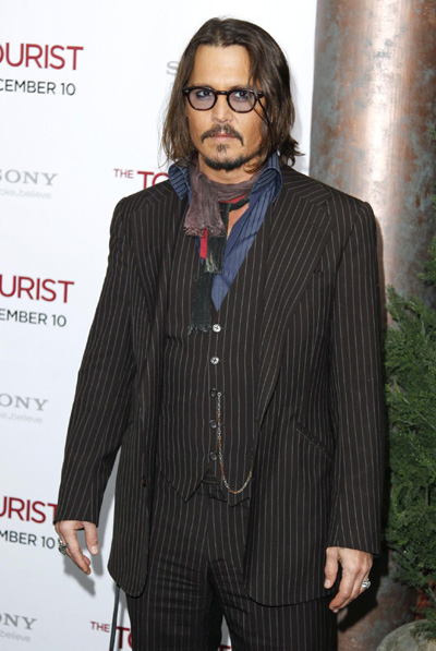 The premiere of 'The Tourist' in New York