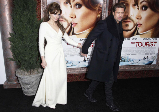 The premiere of 'The Tourist' in New York