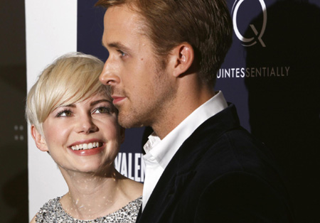 The premiere of 'Blue Valentine' in New York