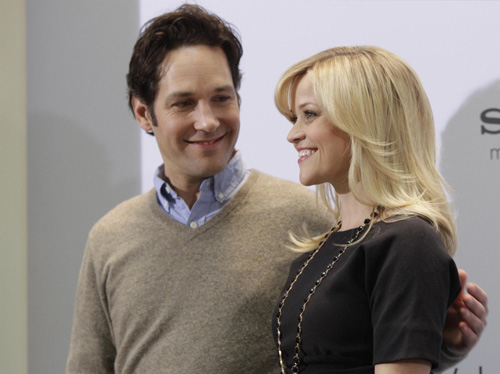 Reese Witherspoon and Paul Rudd promote movie 'How Do You Know' in Berlin