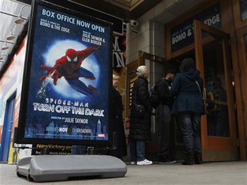 Rejigged 'Spider-Man' musical to re-open in June