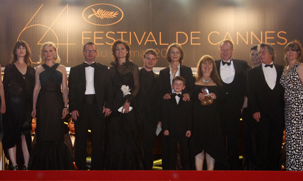 The screening of the film 'Melancholia' at the 64th Cannes Film Festival