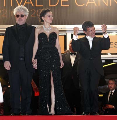 The screening of film'La Piel Que Habito' in competition at 64th Cannes Film Festival
