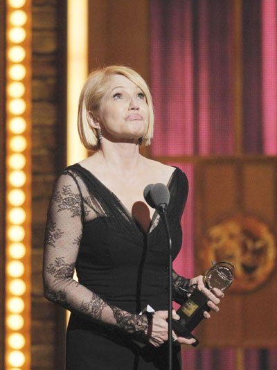 Ellen Barkin wins featured actress Tony Award