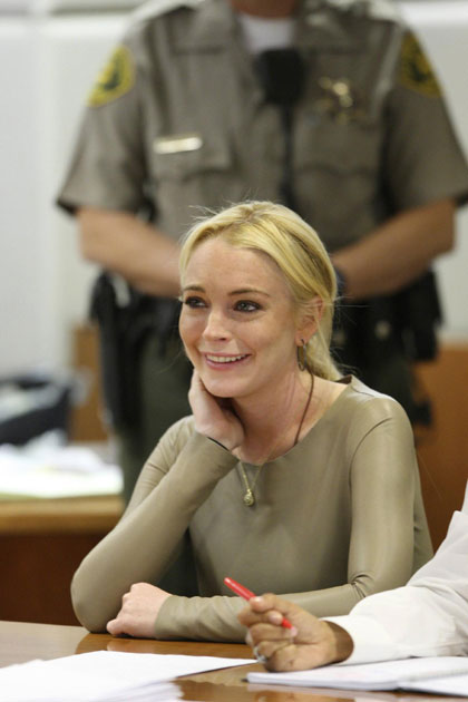 Lindsay Lohan ends home detention after 35 days