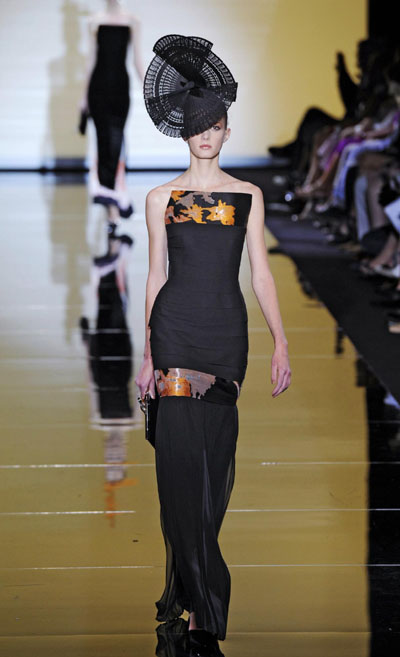 Giorgio Armani's Haute Couture fashion show