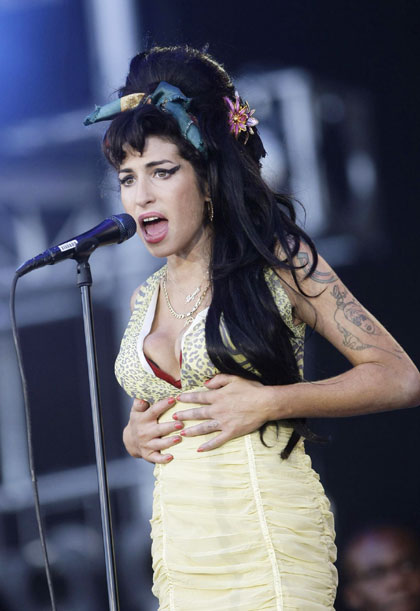 Winehouse's death lands her back on the charts