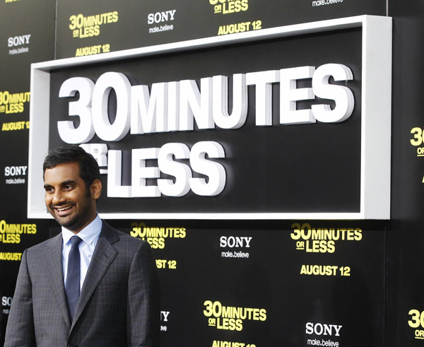 Film '30 Minutes Or Less' premieres in Hollywood