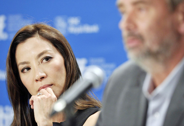 Michelle Yeoh promotes 'The Lady' at TIFF