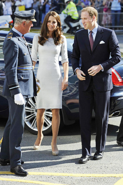 William and Kate visit Royal Marsden Hospital