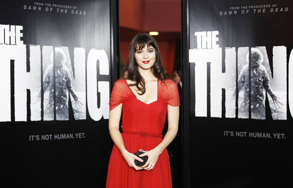 Selena Gomez attends premiere of 'The Thing'