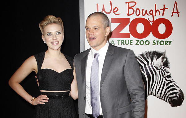 'We Bought a Zoo' premieres in NY