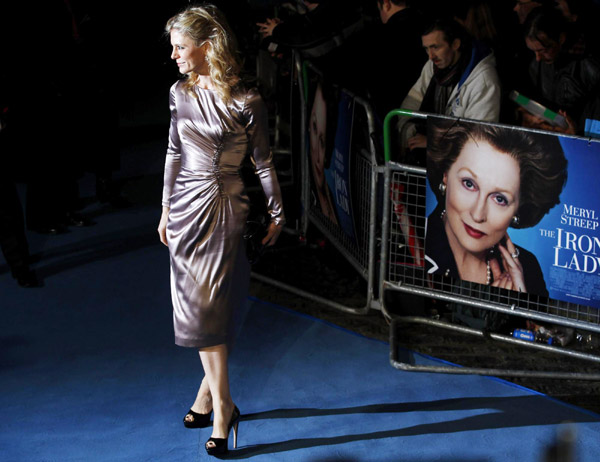 'The Iron Lady' premieres in London
