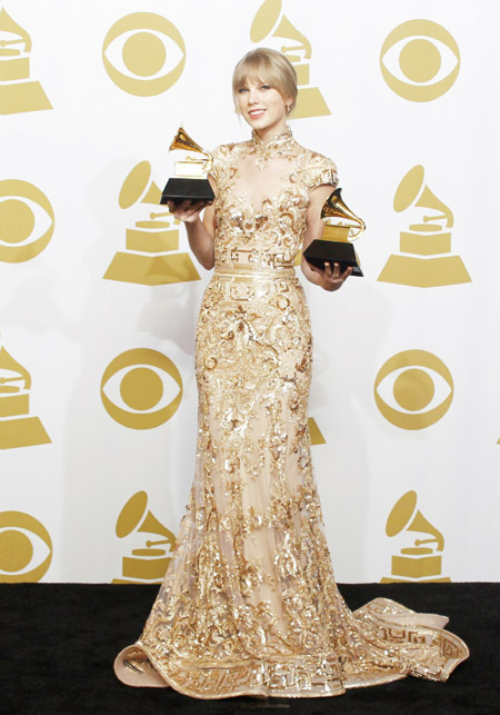 Celebrities perform at Grammy Awards