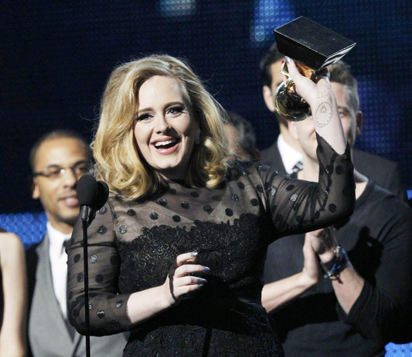 Celebrities perform at Grammy Awards