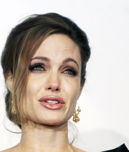 Jolie promotes 'In The Land Of Blood And Honey'