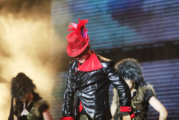 Phoenix Legend perform on stage