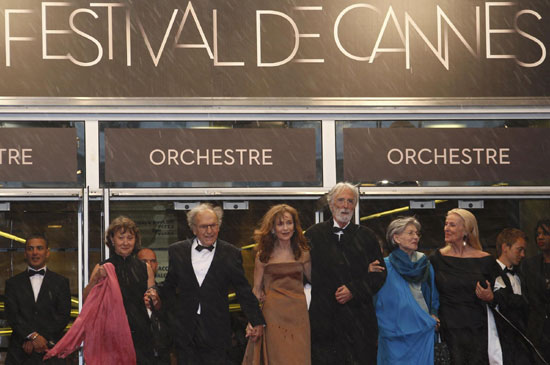 'Amour' screens in Cannes