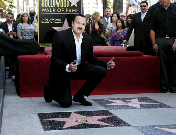 Pepe Aguilar gets star on Walk of Fame