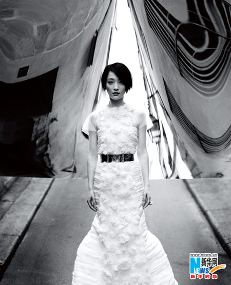 Zhou Xun graces ELLE magazine