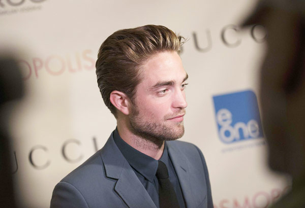 Robert Pattinson promotes new film