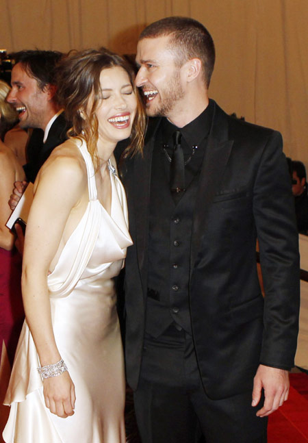 Timberlake, Biel marry in Italy