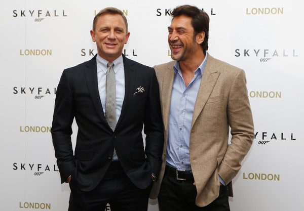 James Bond film 'Skyfall' premieres in London