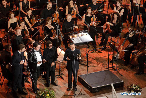 Tan Dun receives 11th 'Shistakovich's music awards' in Russia