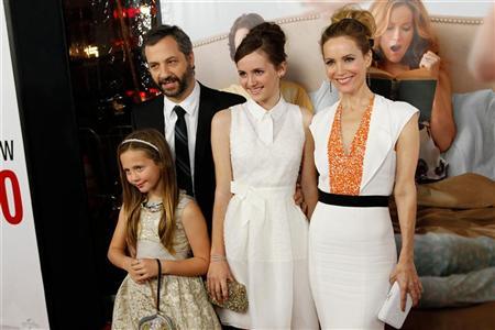 Judd Apatow makes it a family affair in 'This is 40'