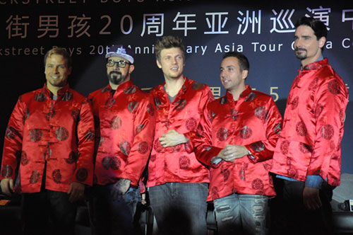 Back Street Boys will start world tour in China