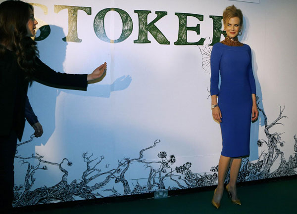 Nicole Kidman attends screening of 'Stoker' in London